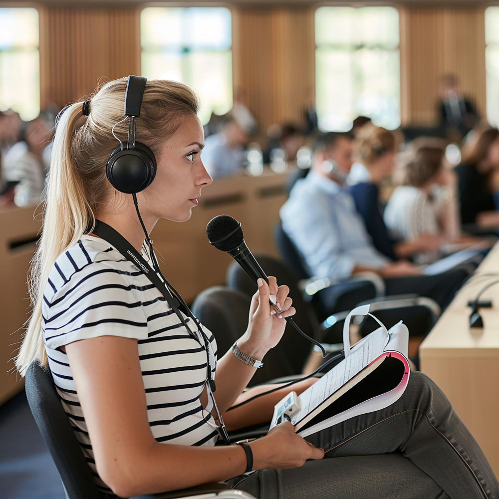 Tradução simultânea: garantindo a compreensão global em eventos